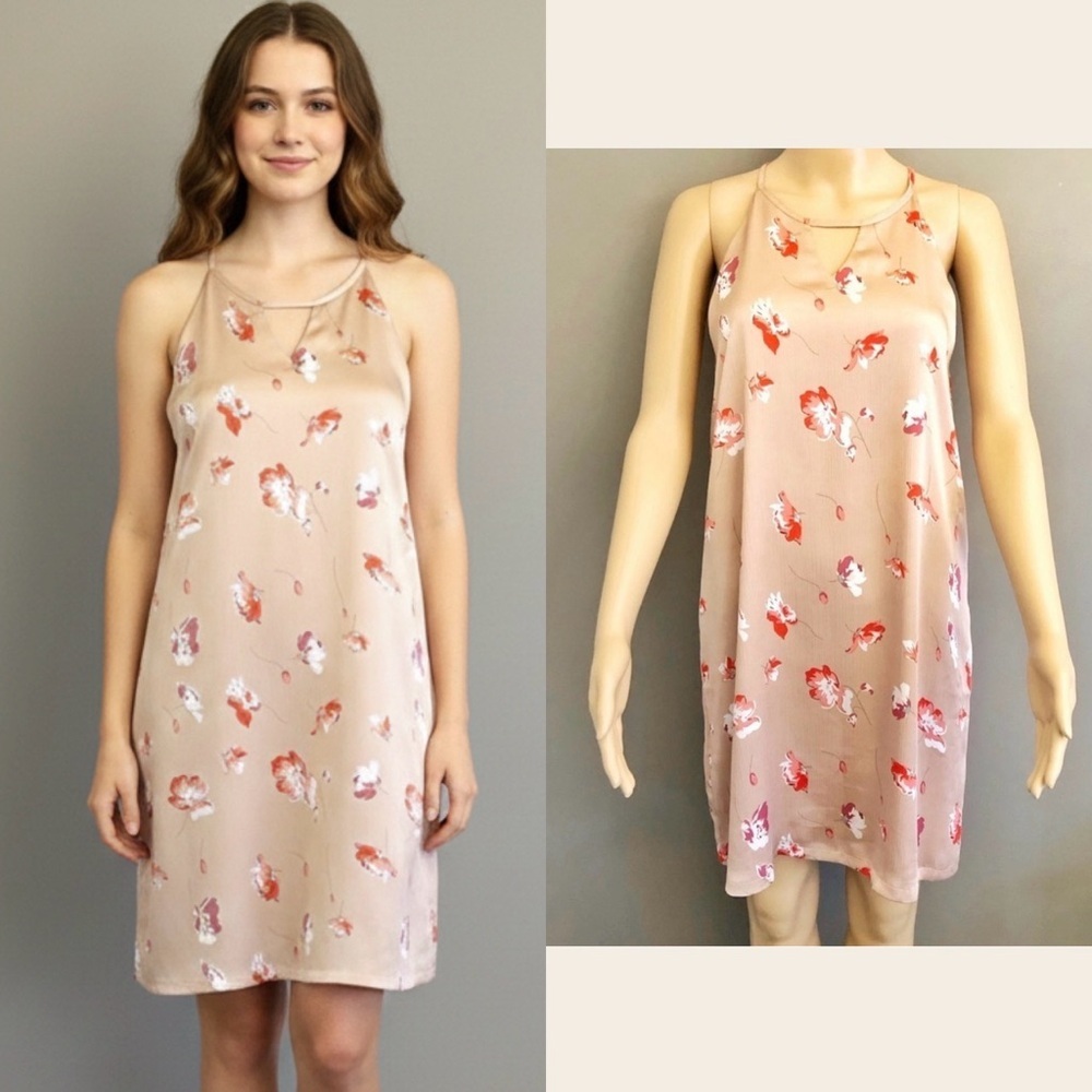 ONLY Floral Boho Sexy Feminine Sleeveless Summer Festival Tunic Mini  Dress.
.